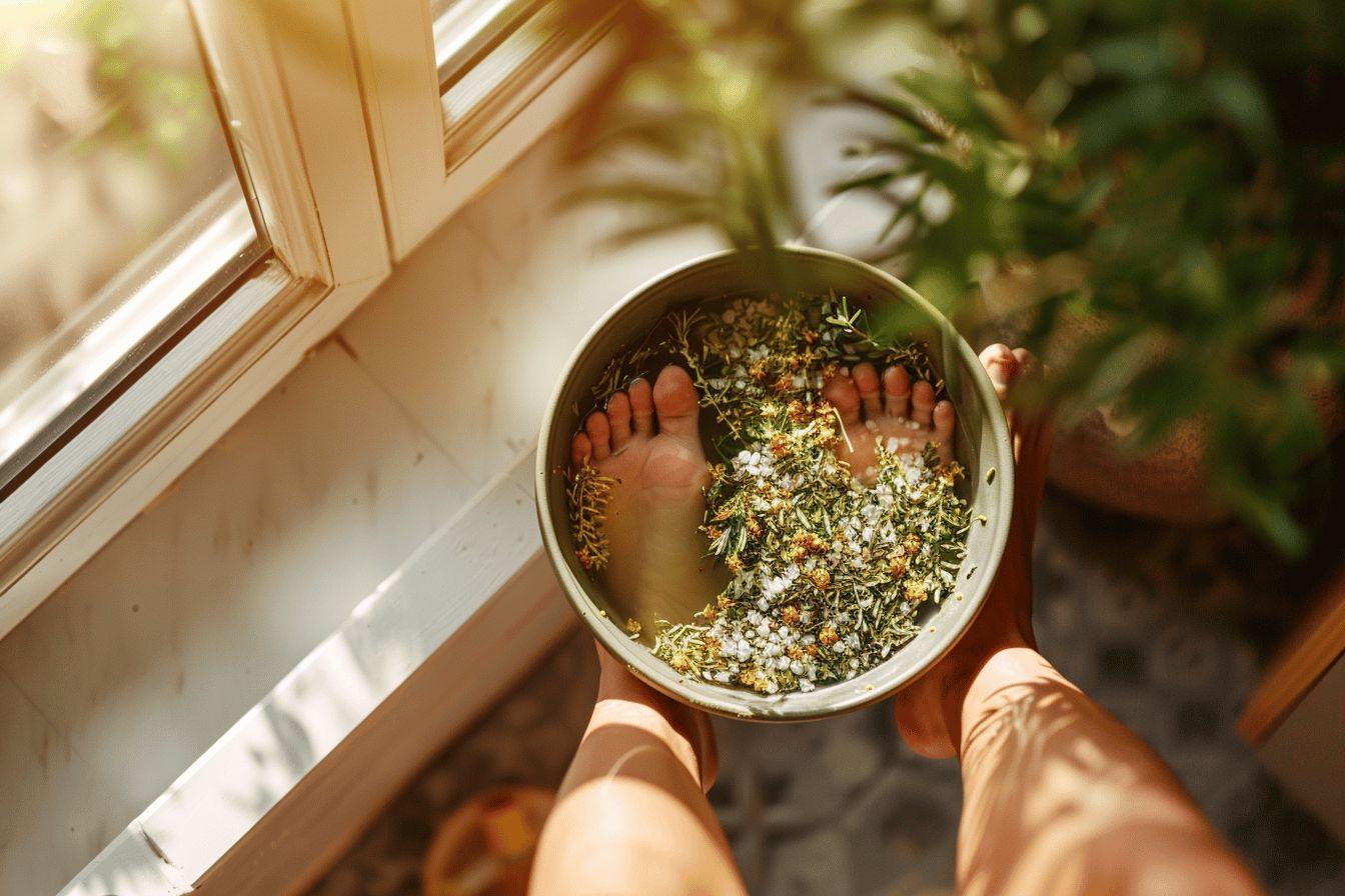 Comment préparer un bain de pied désinfectant efficace pour soulager et assainir vos pieds