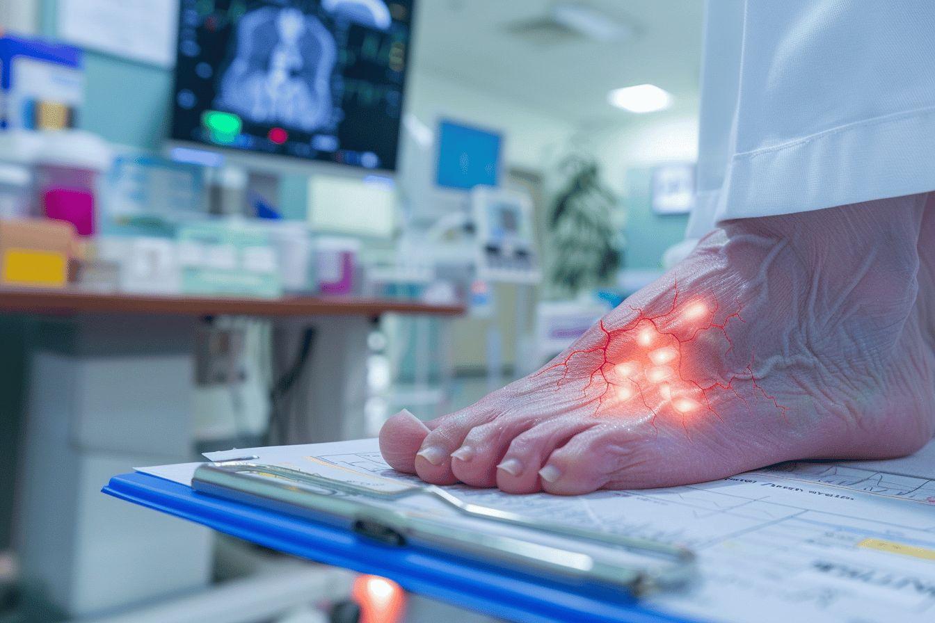 Fourmillements dans le pied gauche : causes, symptômes et traitements efficaces