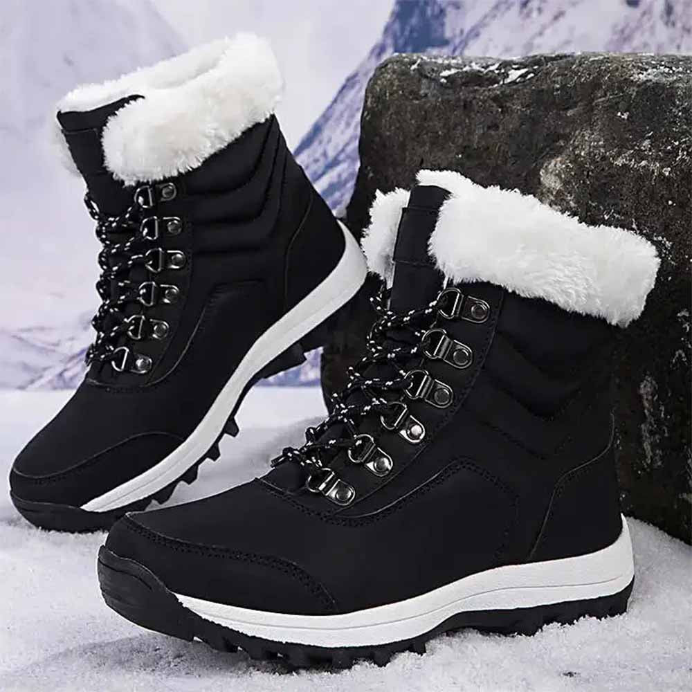 Women's fur-lined sneakers
