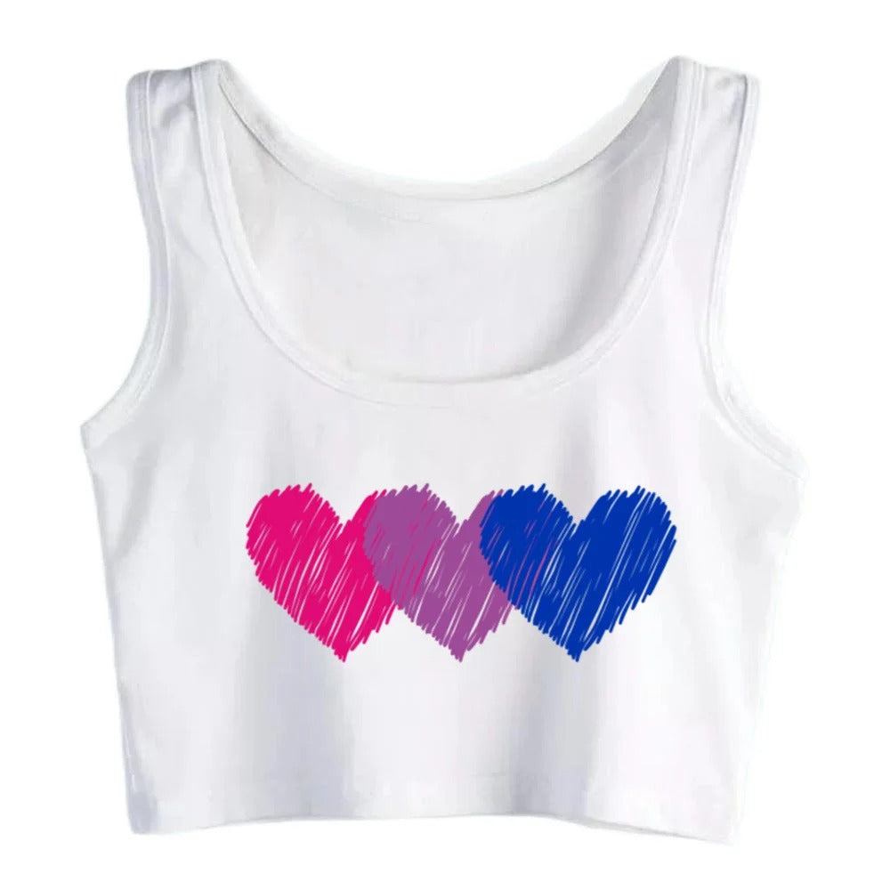 Body cache coeur femme