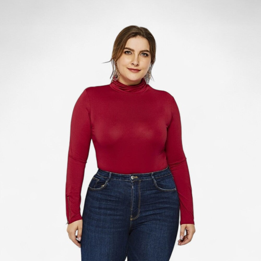 Body col roulé femme