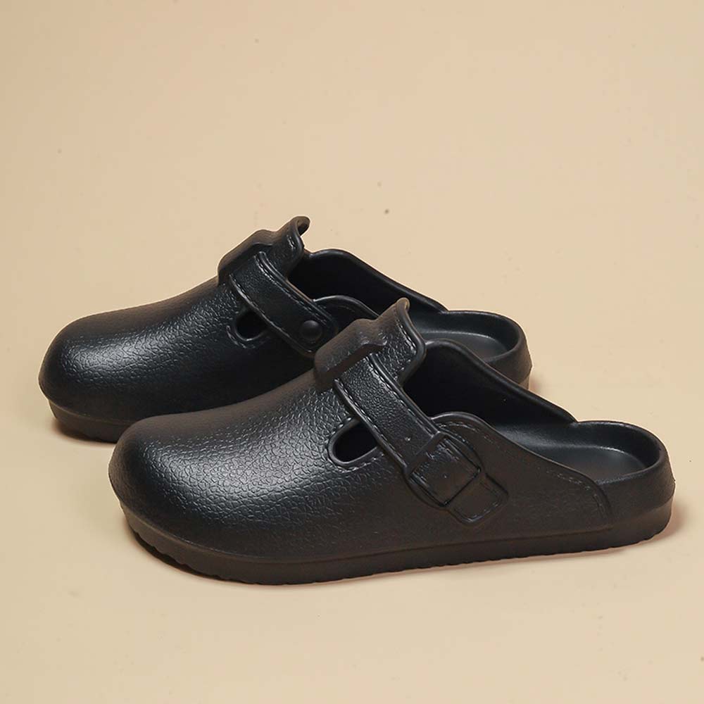 Beige city flip-flops