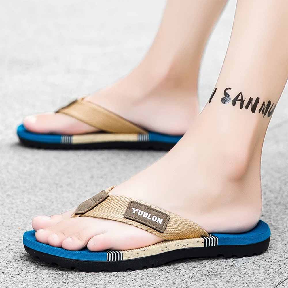 Claquette homme plage