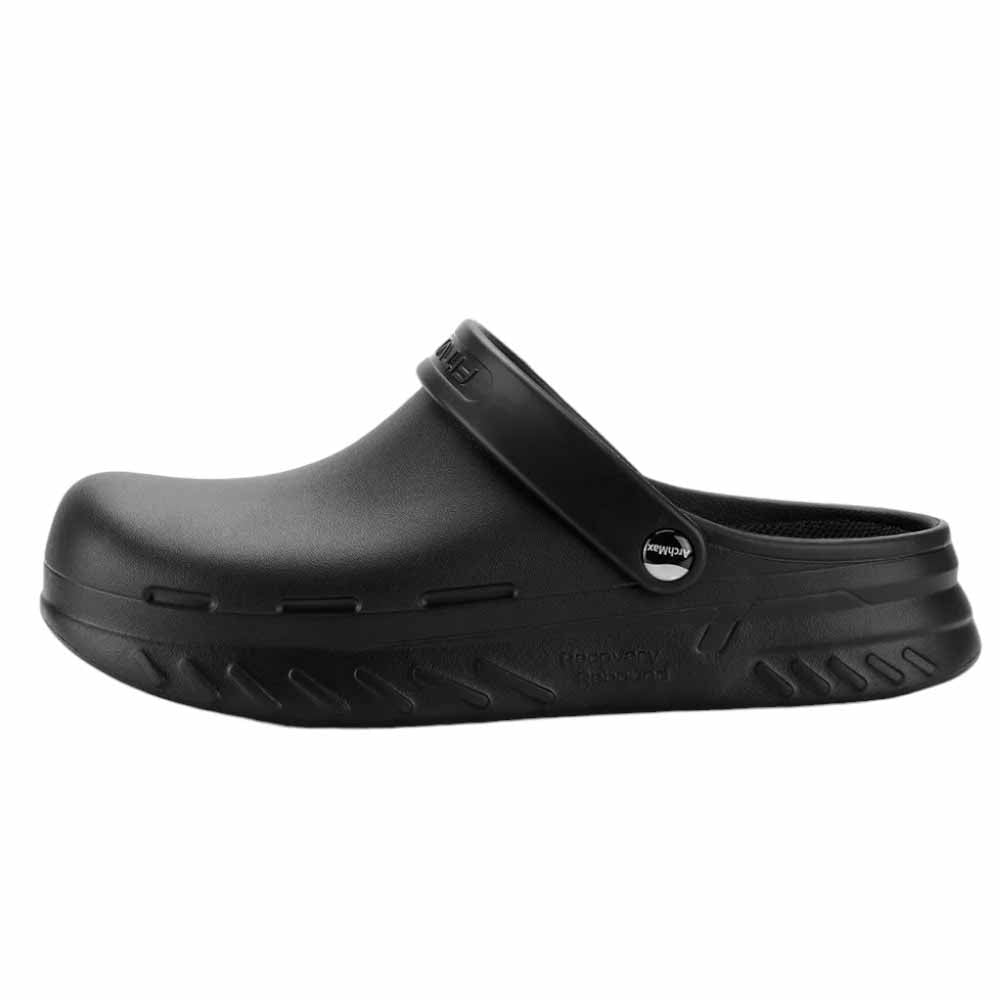 Claquettes noires hommes