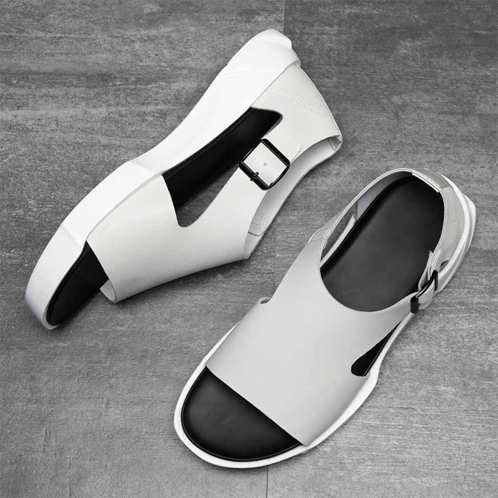 Sandale homme blanche