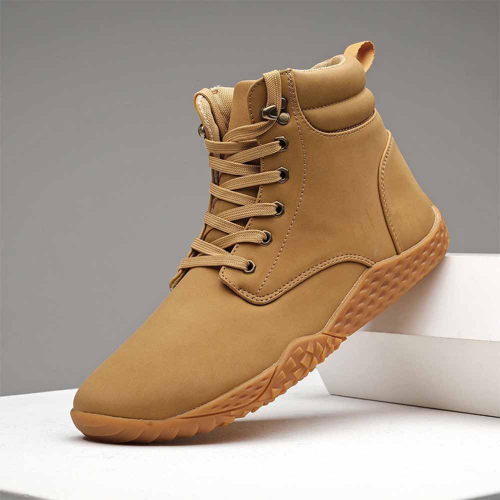 Basket montante marron homme
