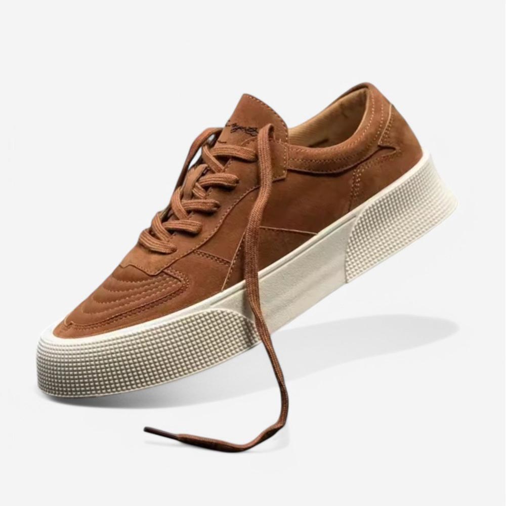 Men's leather sneakers