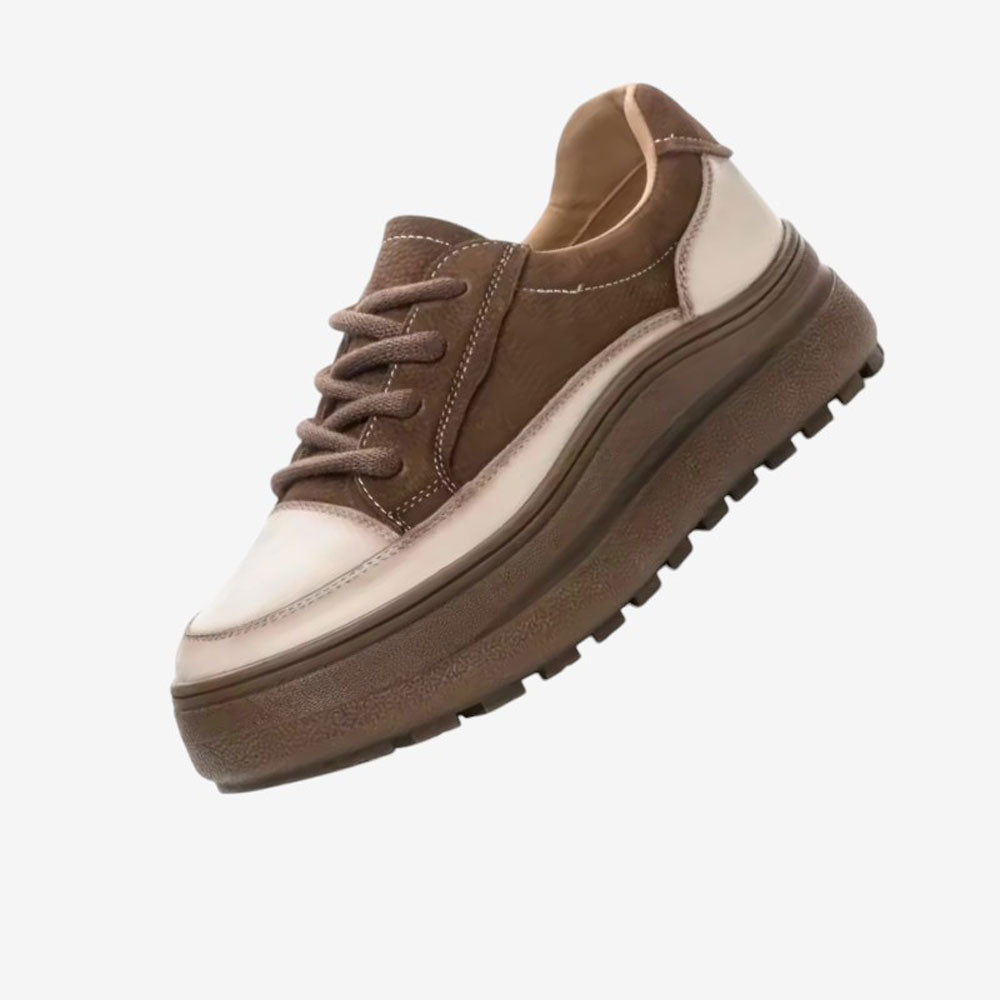 Brown sneakers for women
