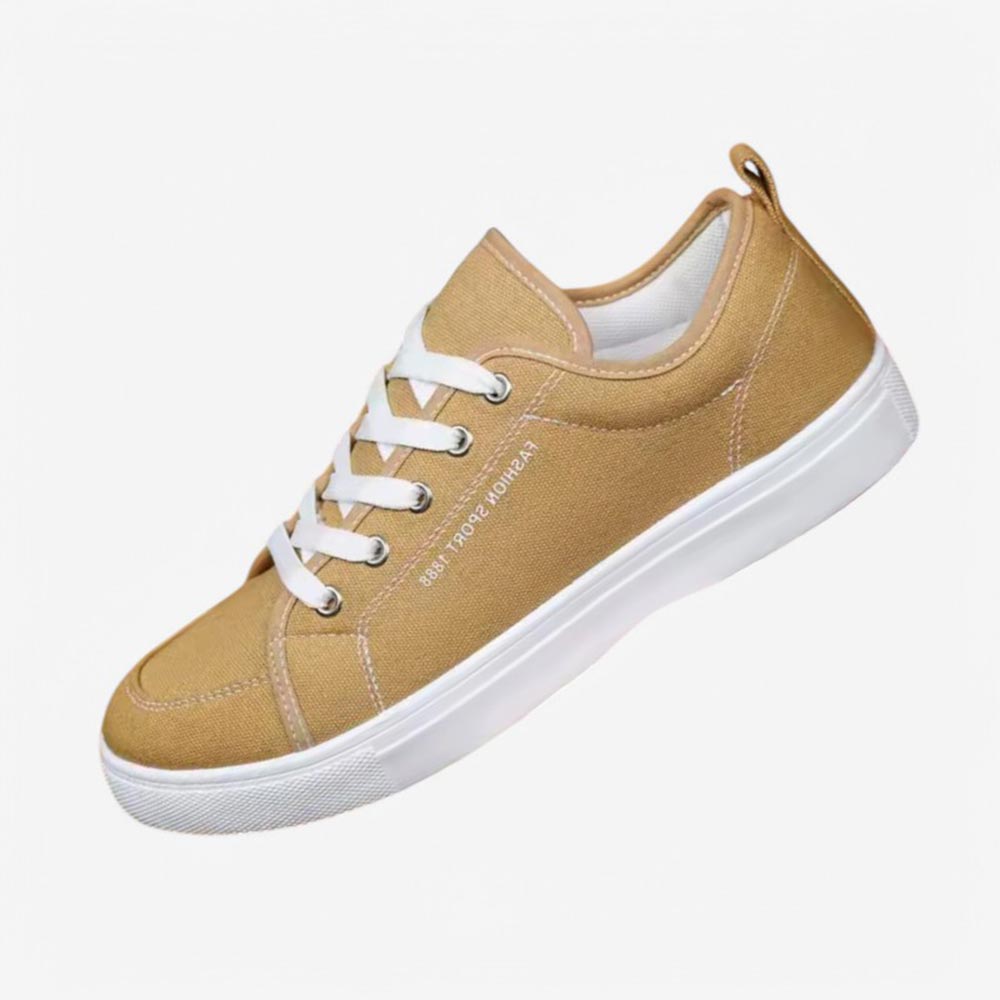 Brown men's sneakers