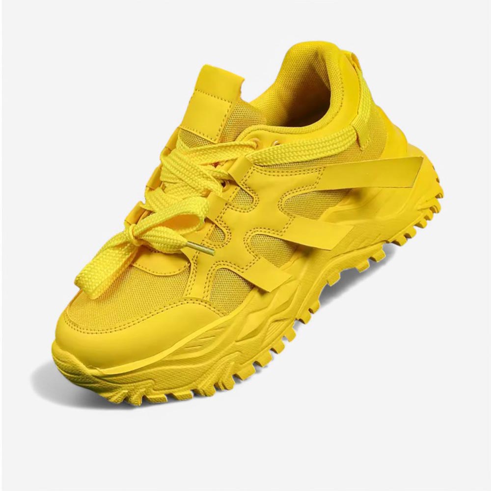 women's yellow sneakers