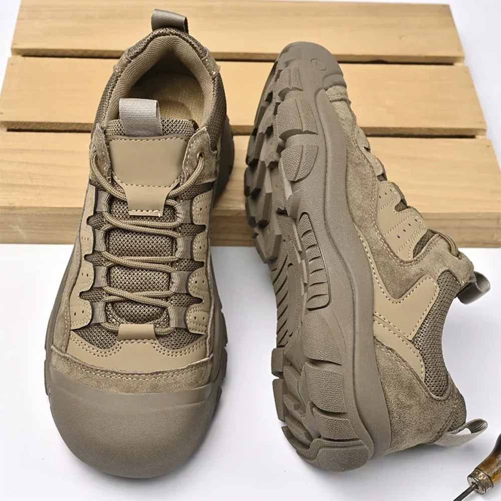 Baskets khaki hommes