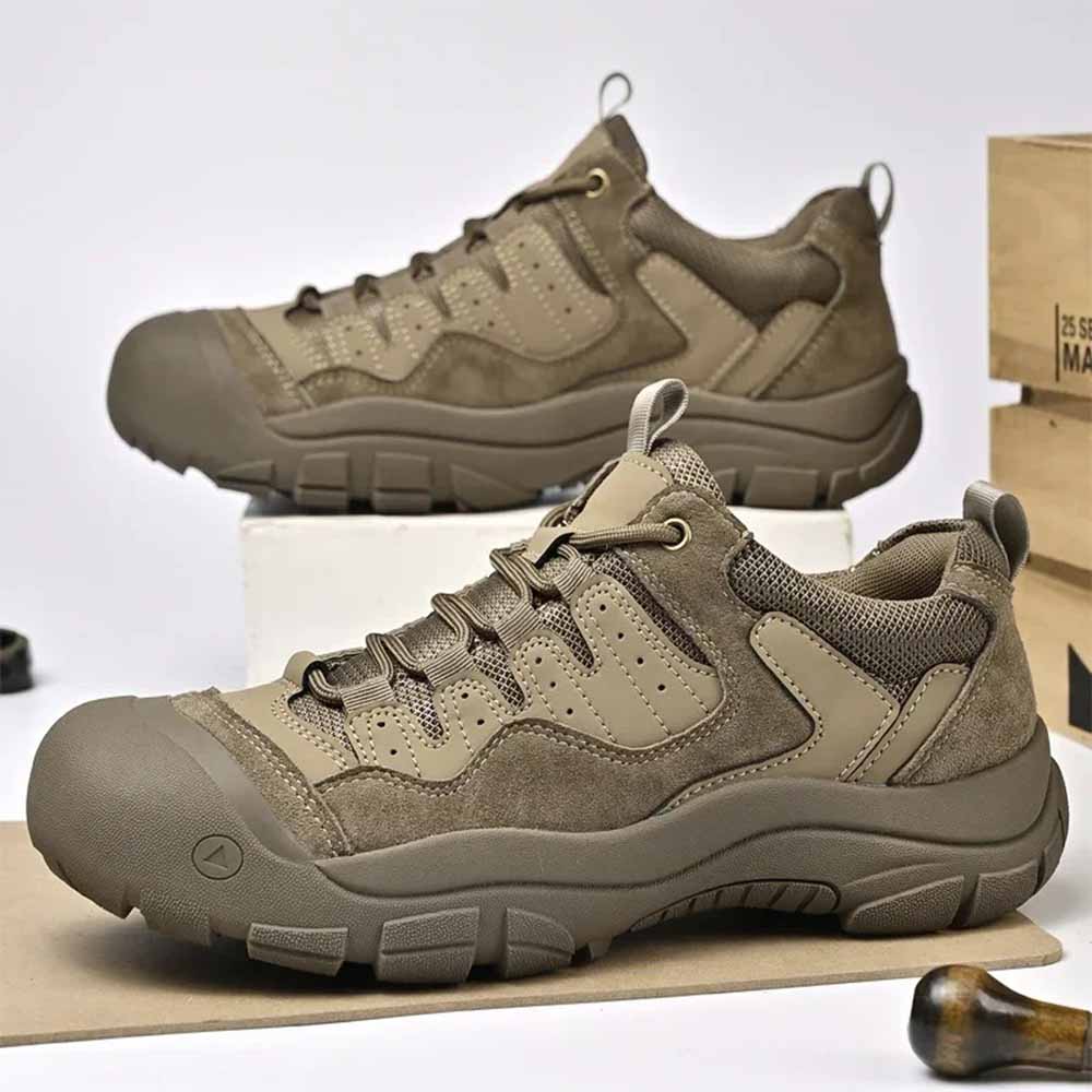 Baskets khaki hommes