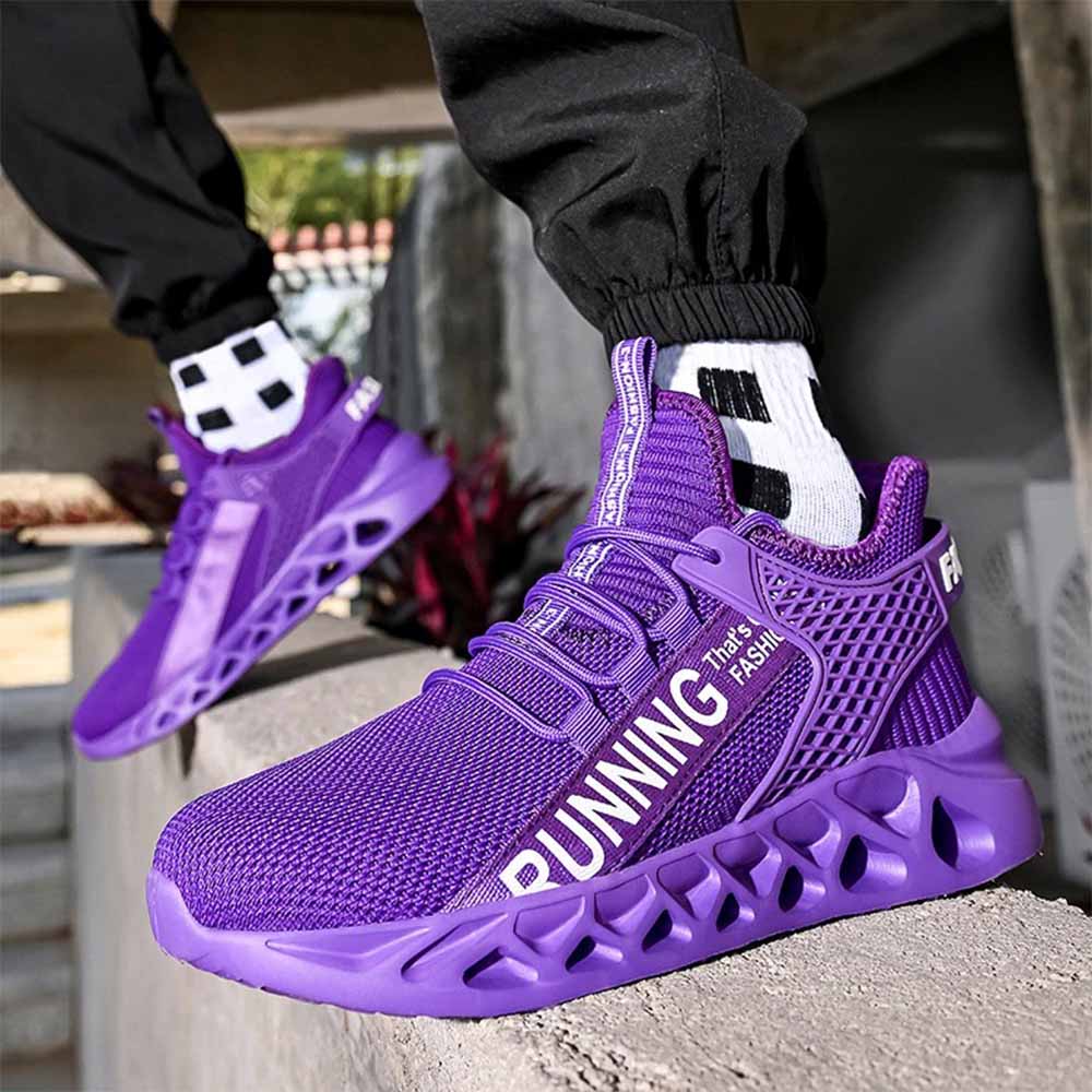 Basket violette homme