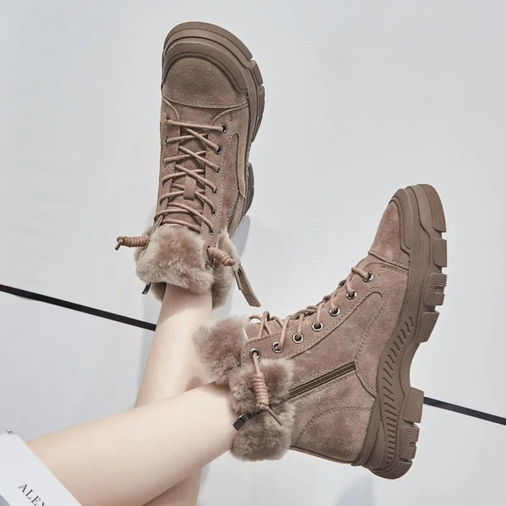Bottines cuir souple