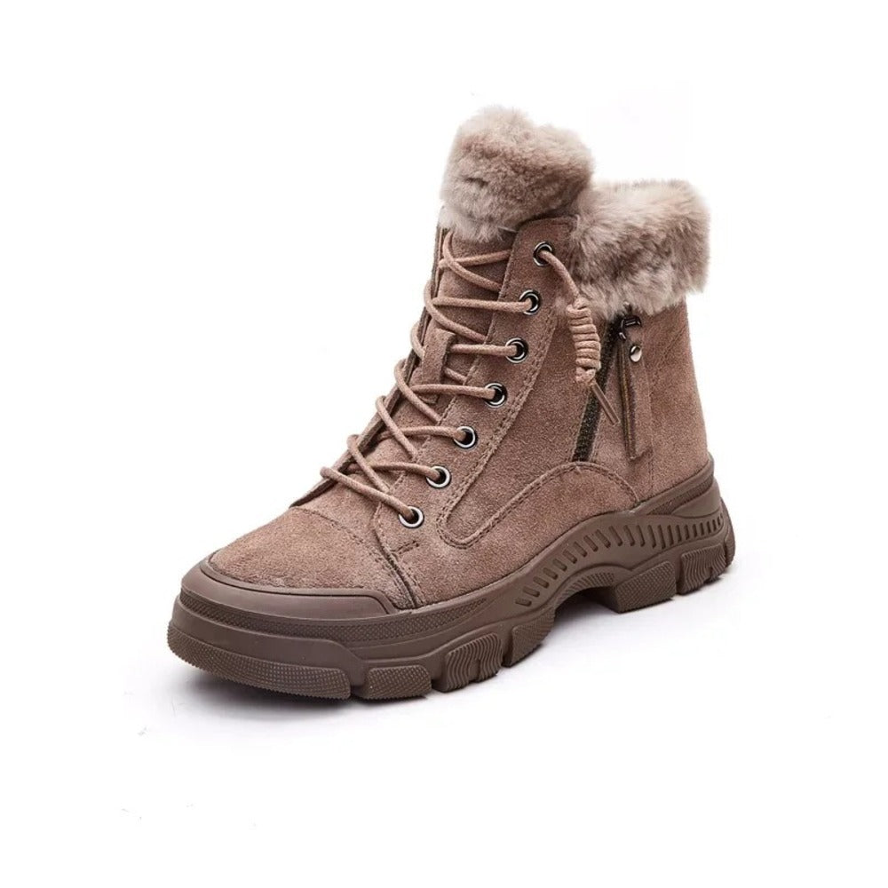 Bottines cuir souple