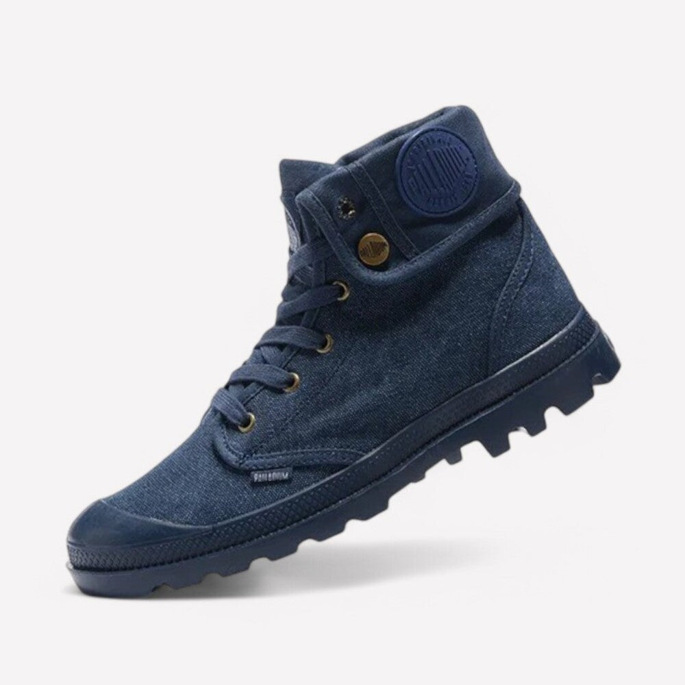Bottines homme bleu marine