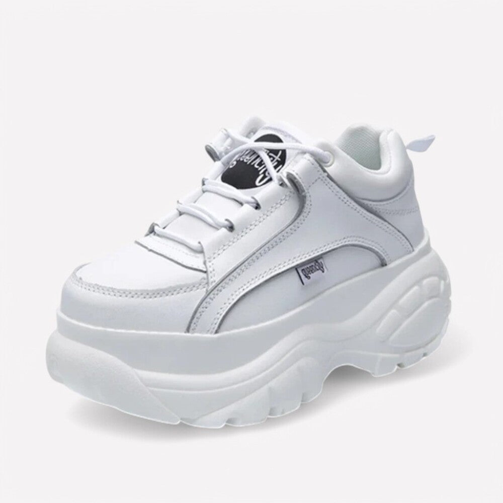 Bottines style buffalo