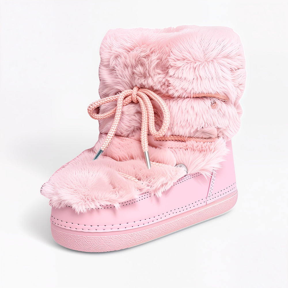 Bottines fourrées pour la neige