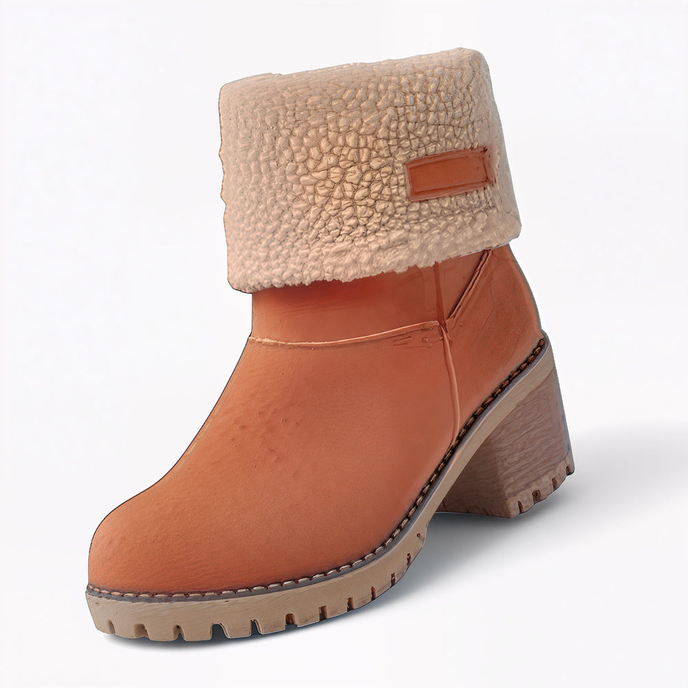 Bottines femmes daim