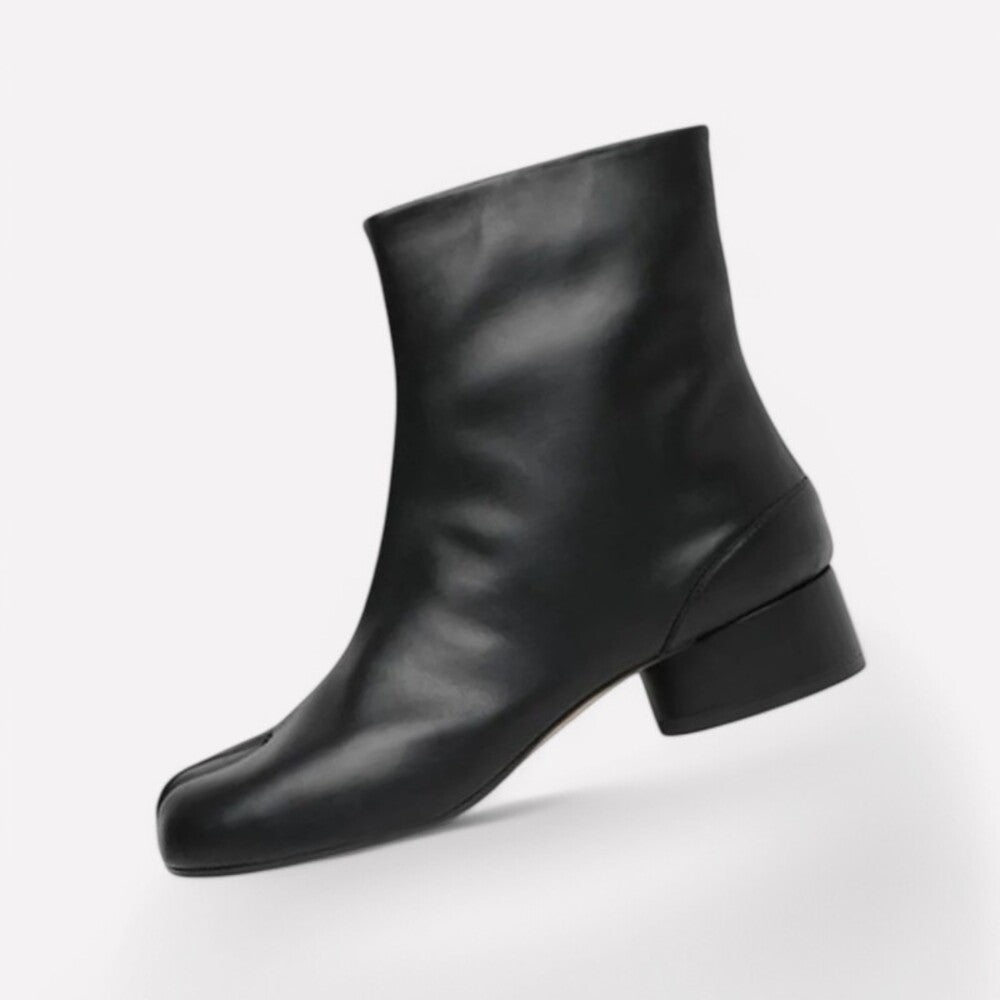 Bottines noires à plateforme