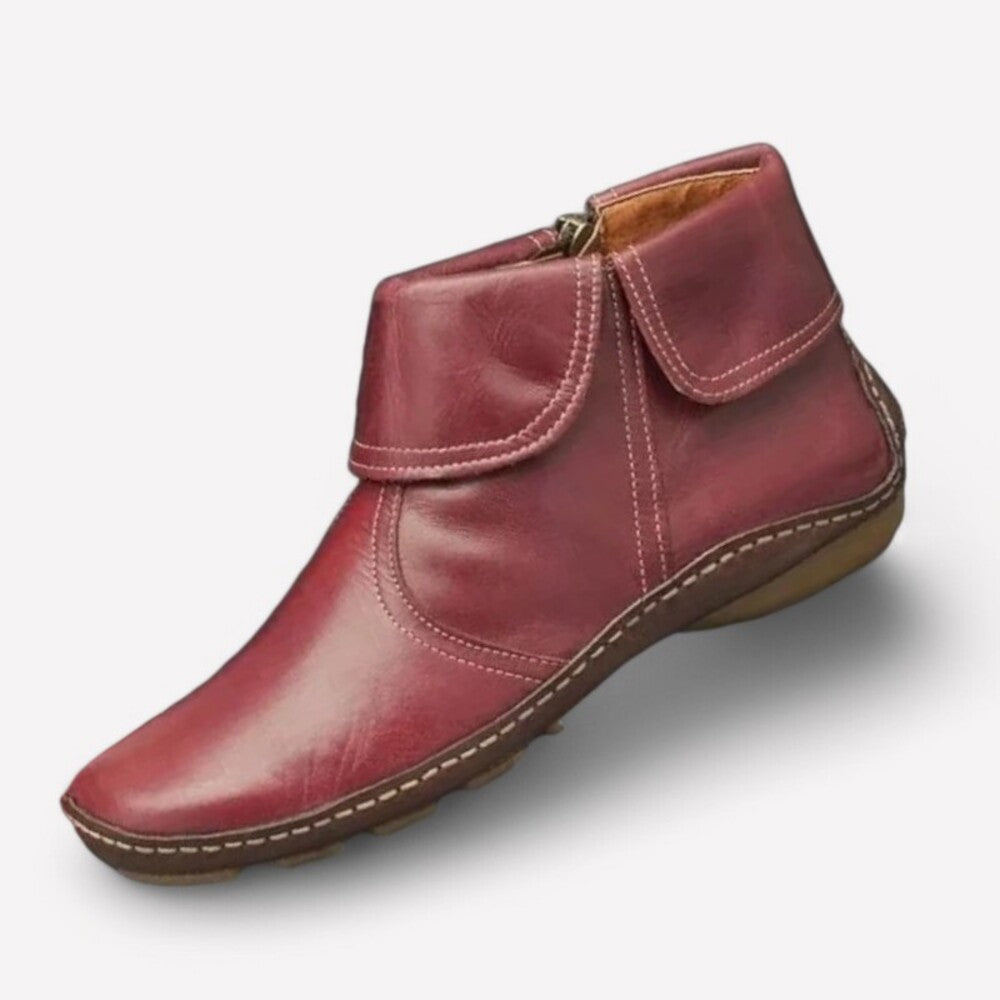 Short wedge ankle boots