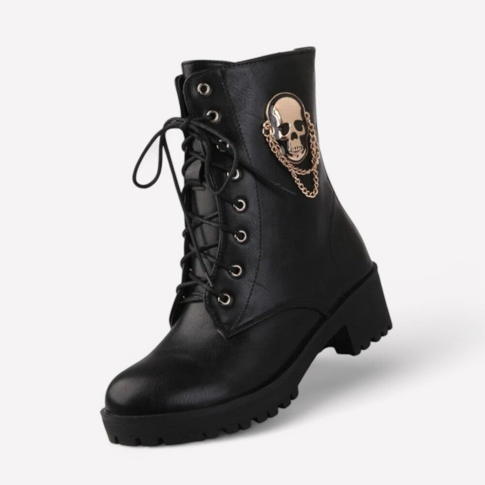 Bottine tete de mort