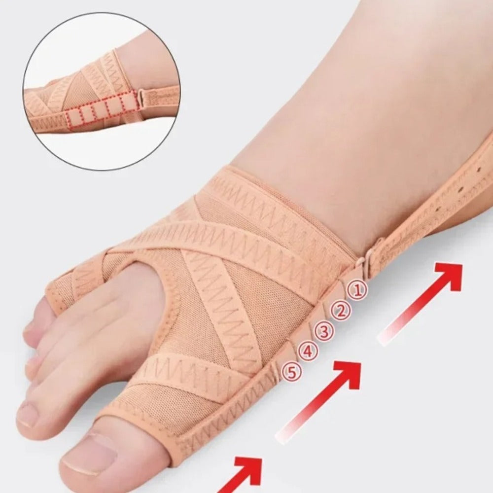 Chaussette pour hallux valgus
