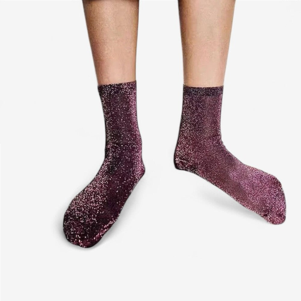 Women's sequin socks