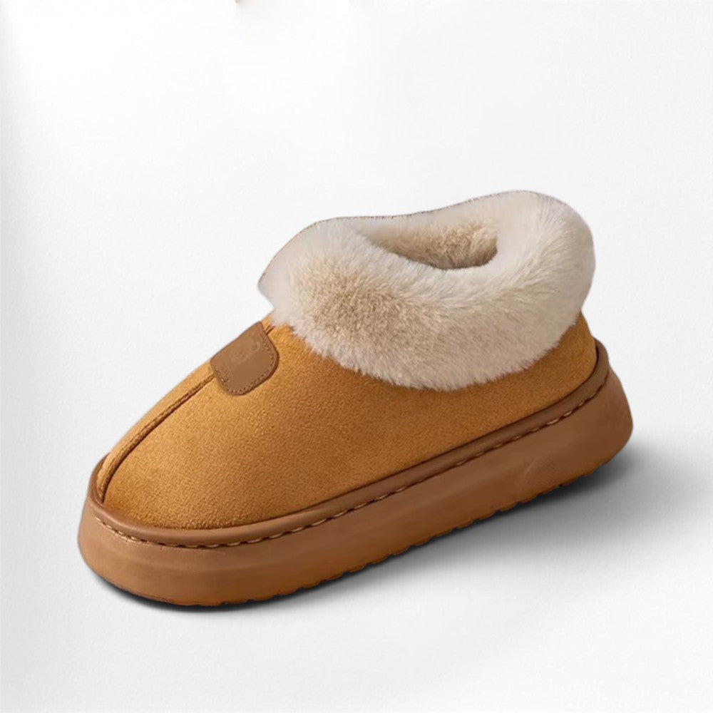 Chaussons Montants Fourrés Femme – Ultra Chauds & Semelle Antidérapante