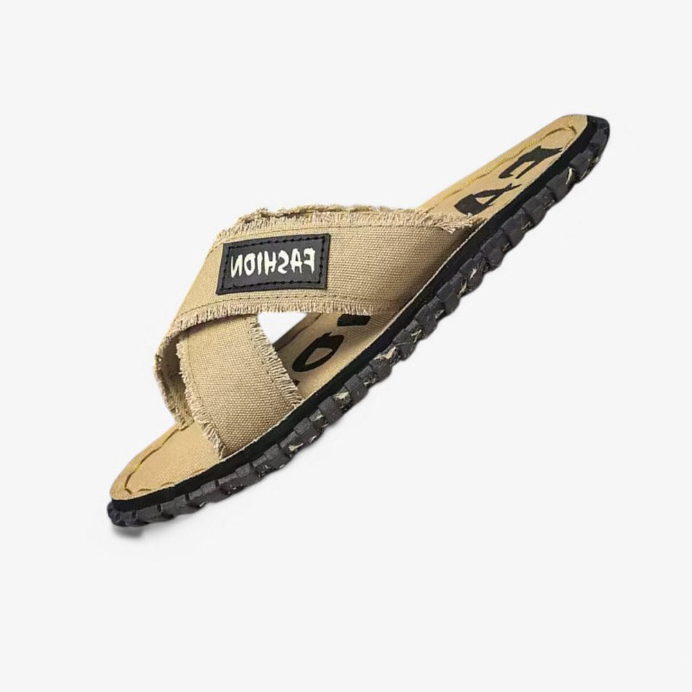 Men's fabric flip-flops