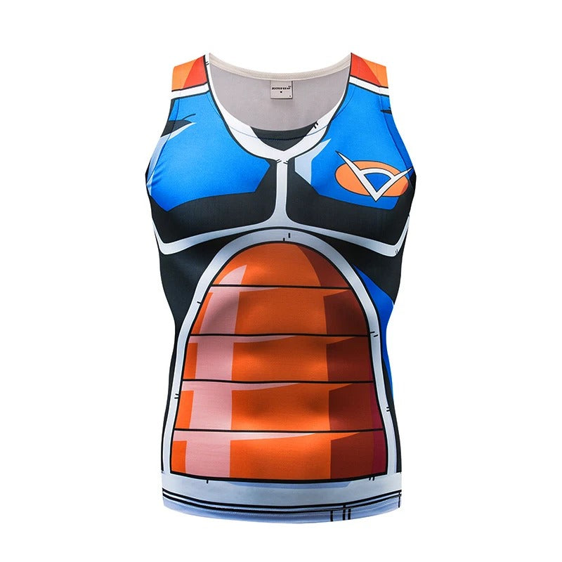 Goku compression tank top