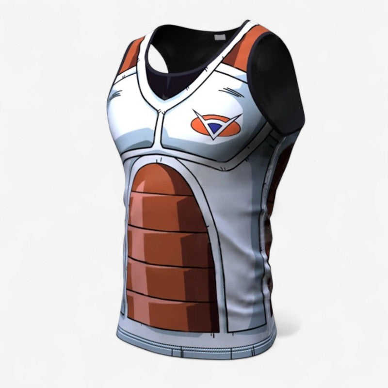 Manga compression tank top