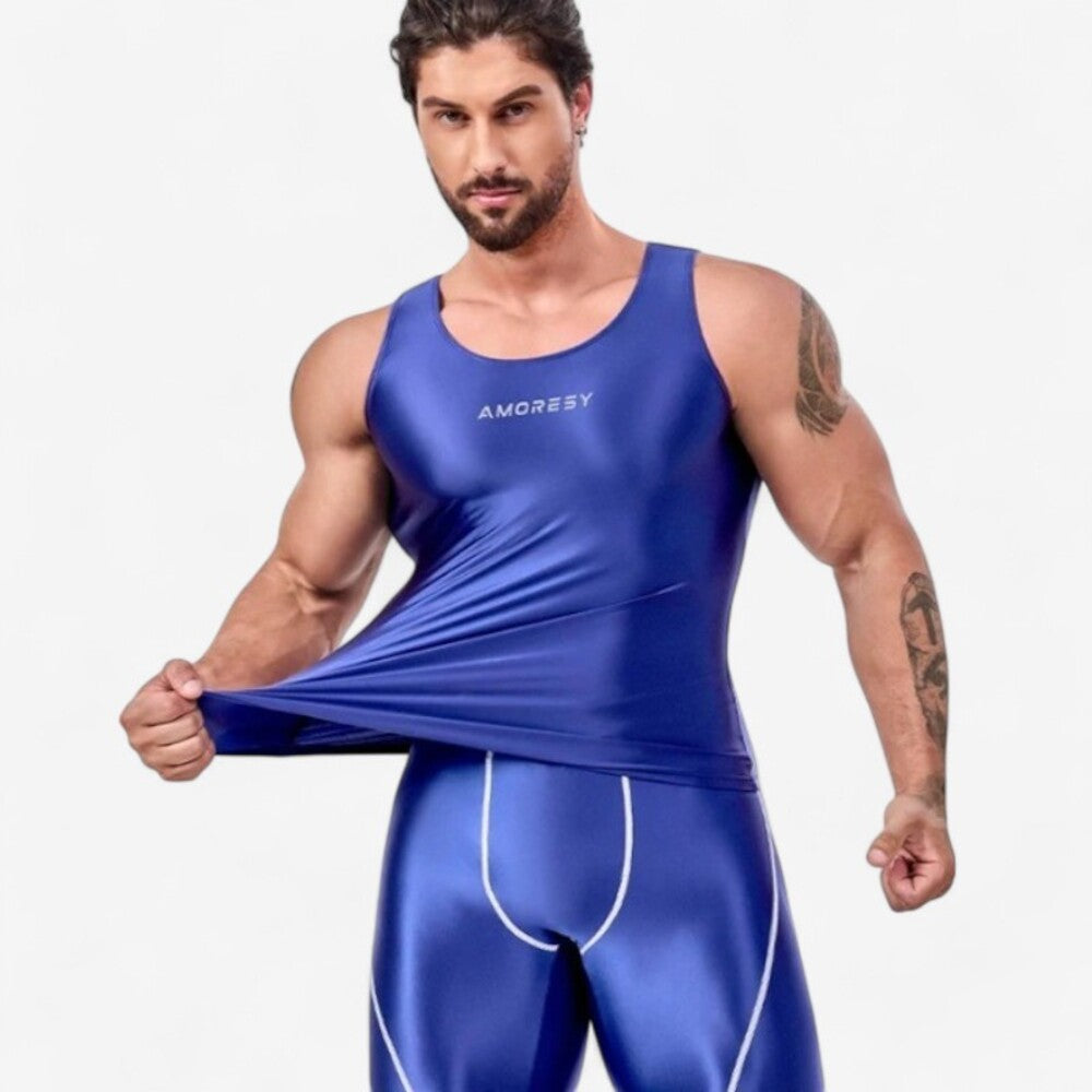Men's compression tank top