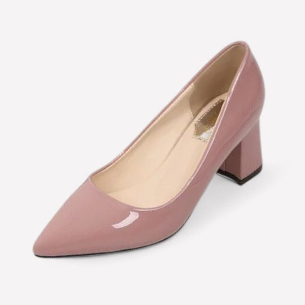 Women's silver pumps