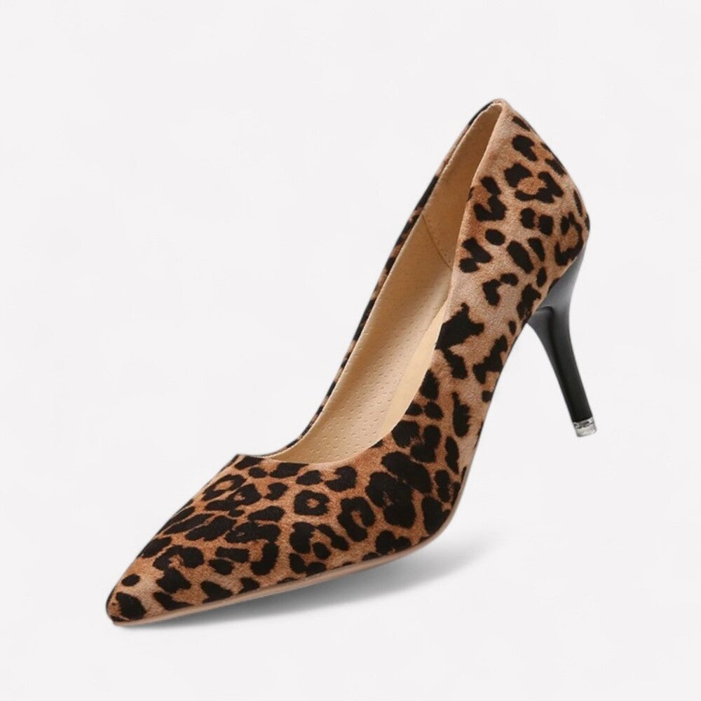 Leopard women's pumps