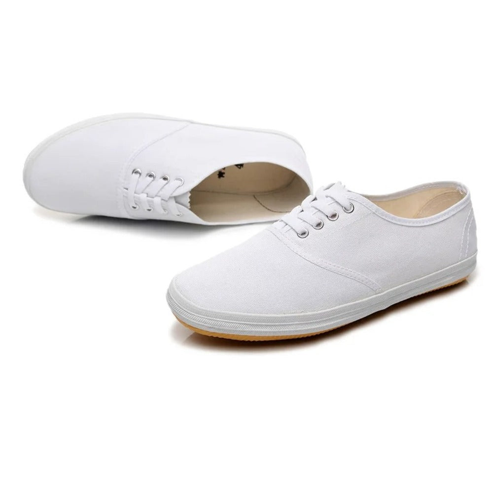 Men's white espadrilles