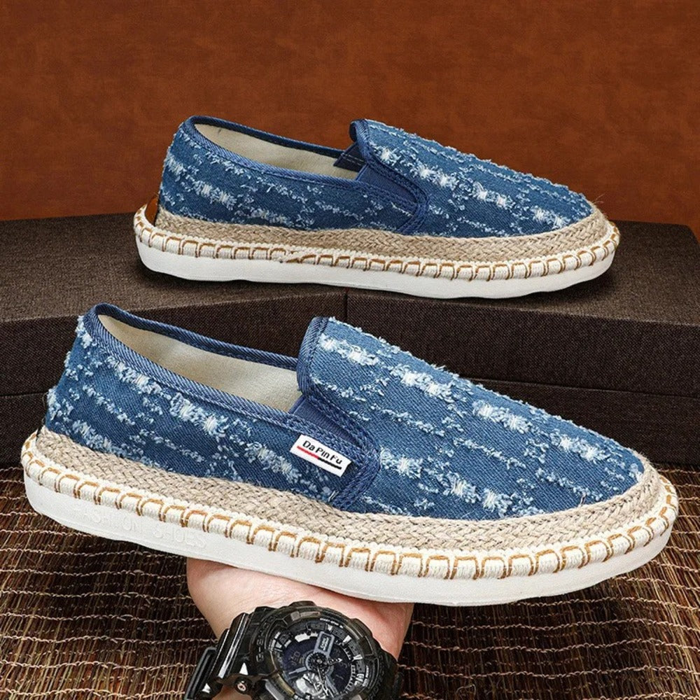 Espadrille en toile homme