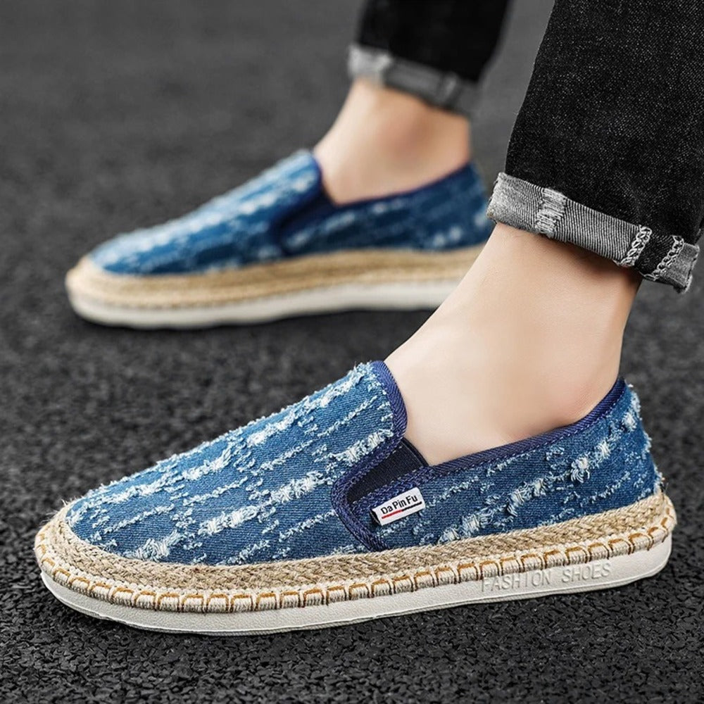 Espadrille en toile homme