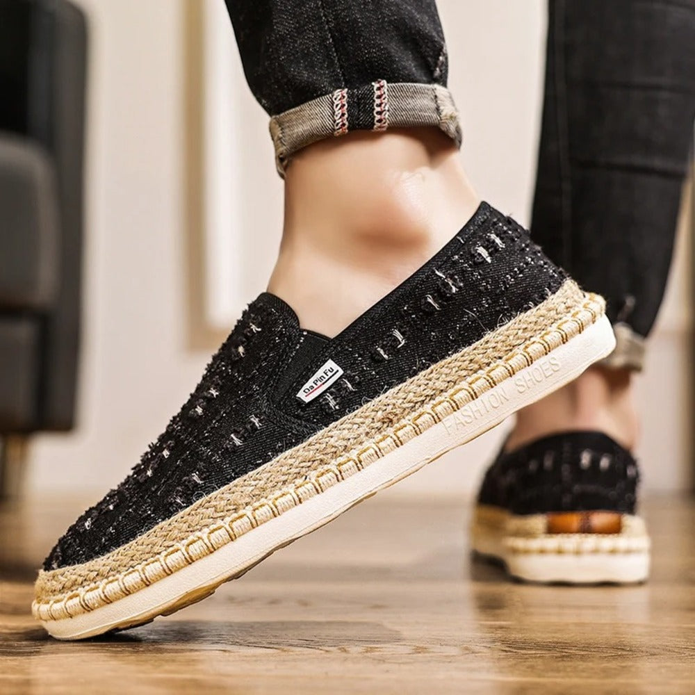 Espadrille en toile homme