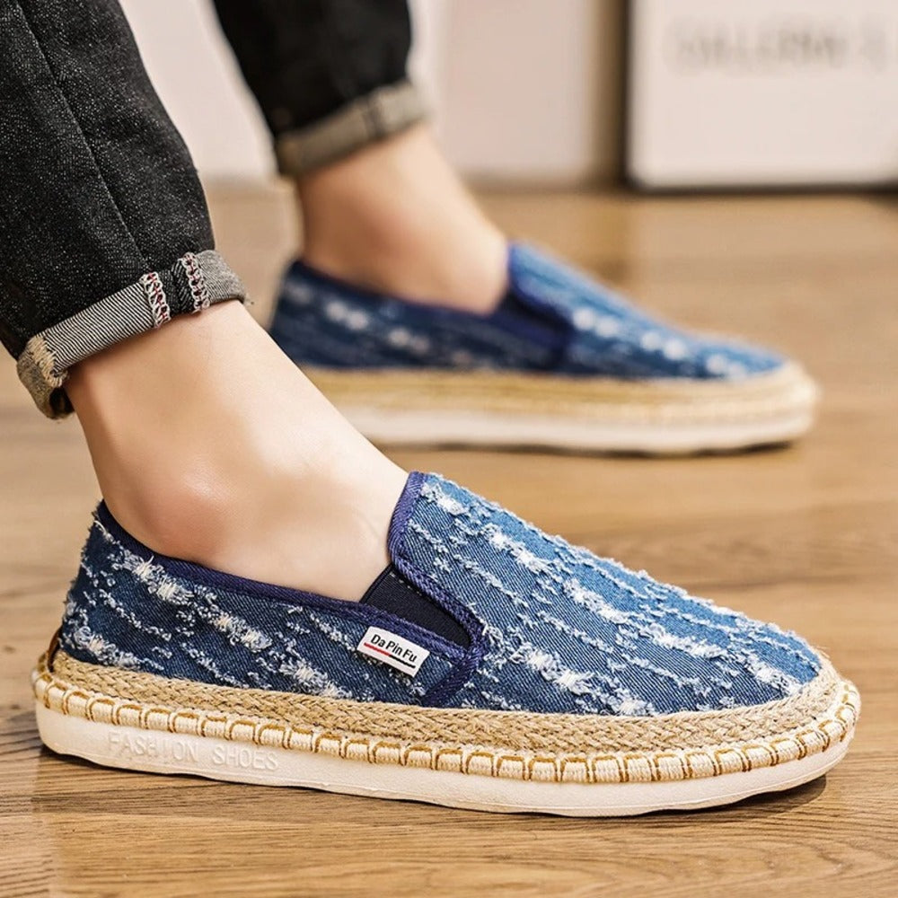 Espadrille en toile homme