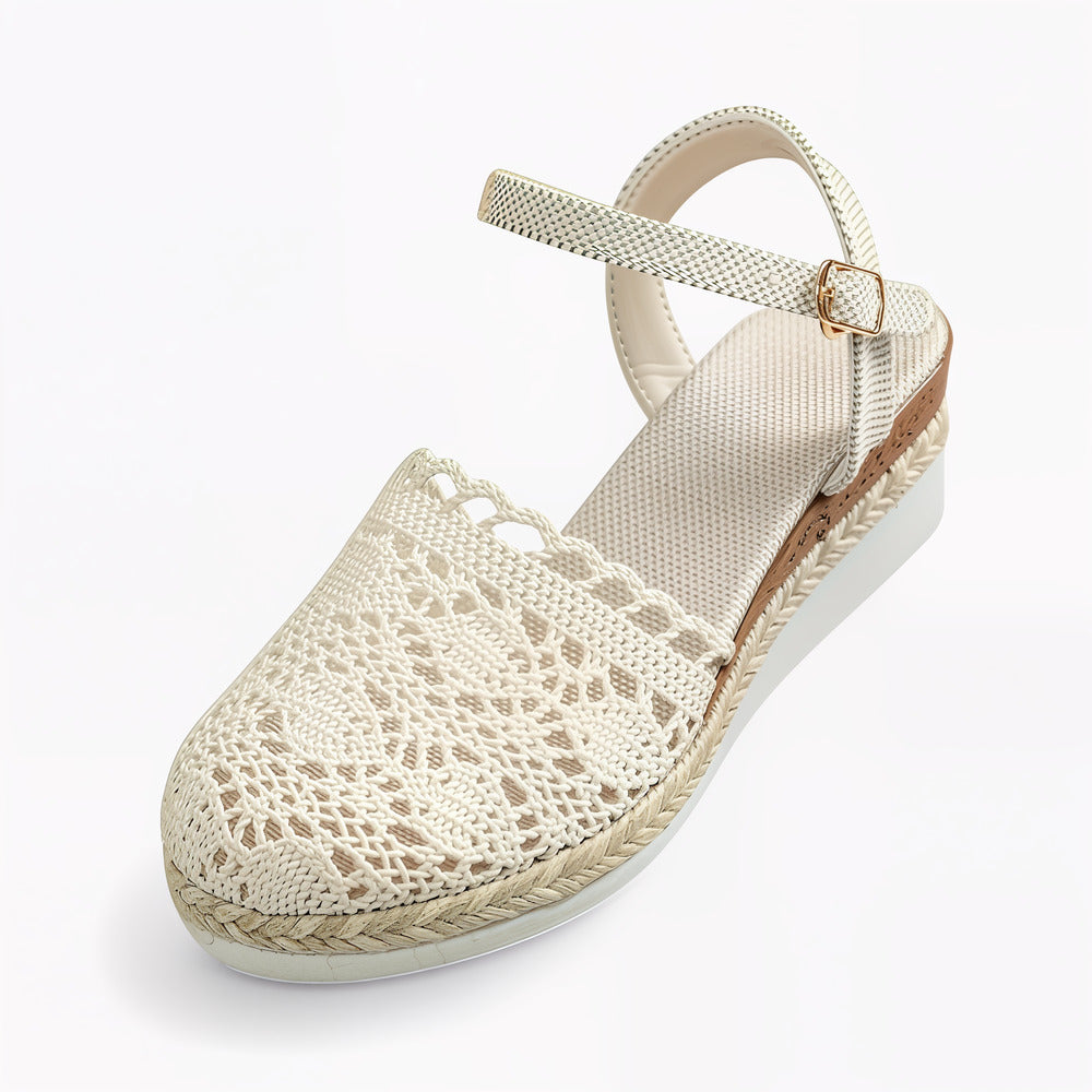 Women's lace espadrilles