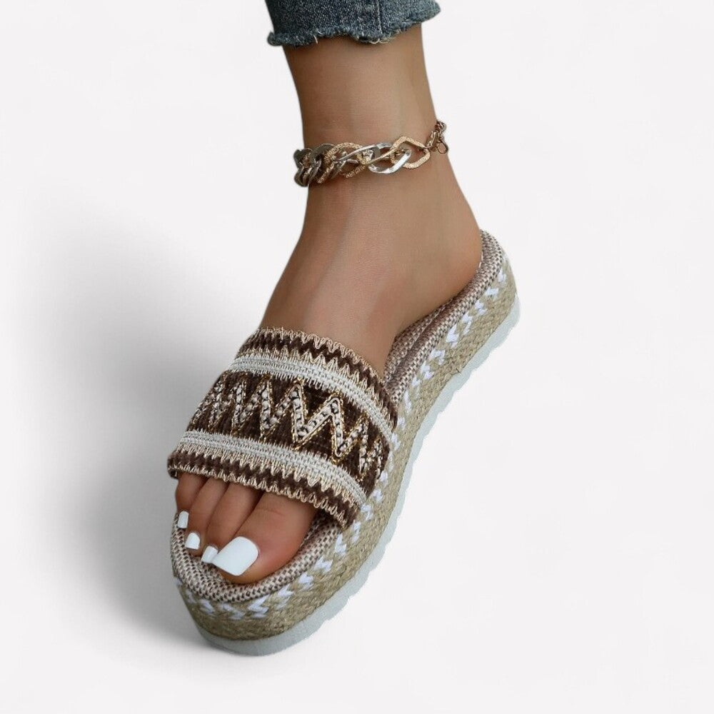 Women's platform espadrilles