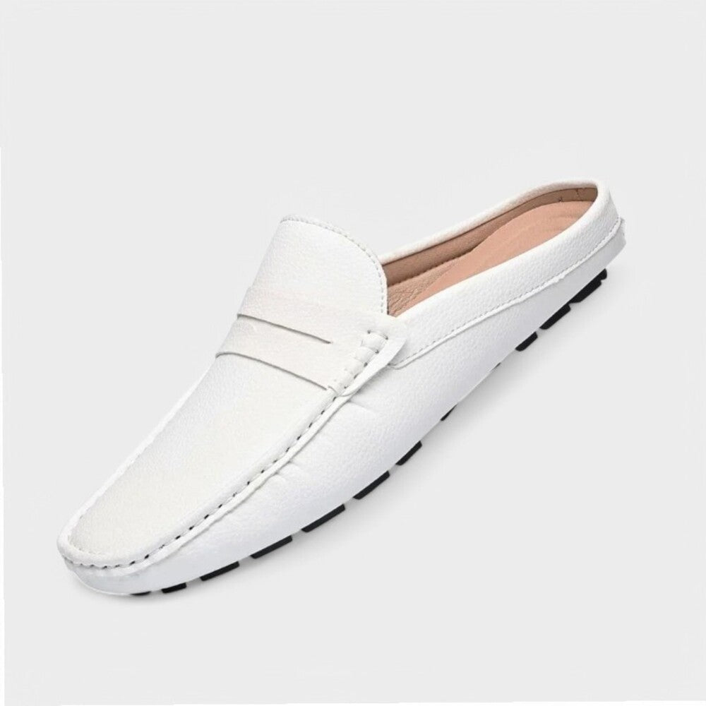Mocassin homme blanc