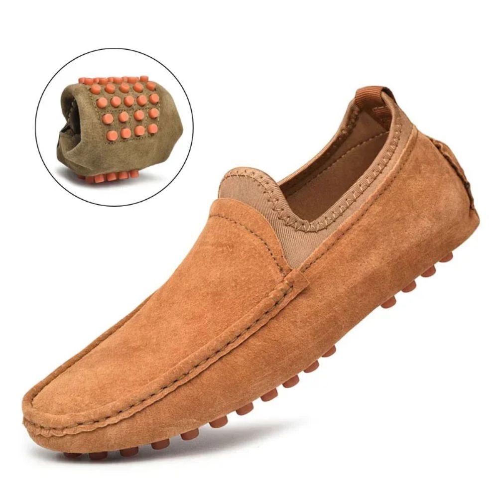 Mocassins homme marron