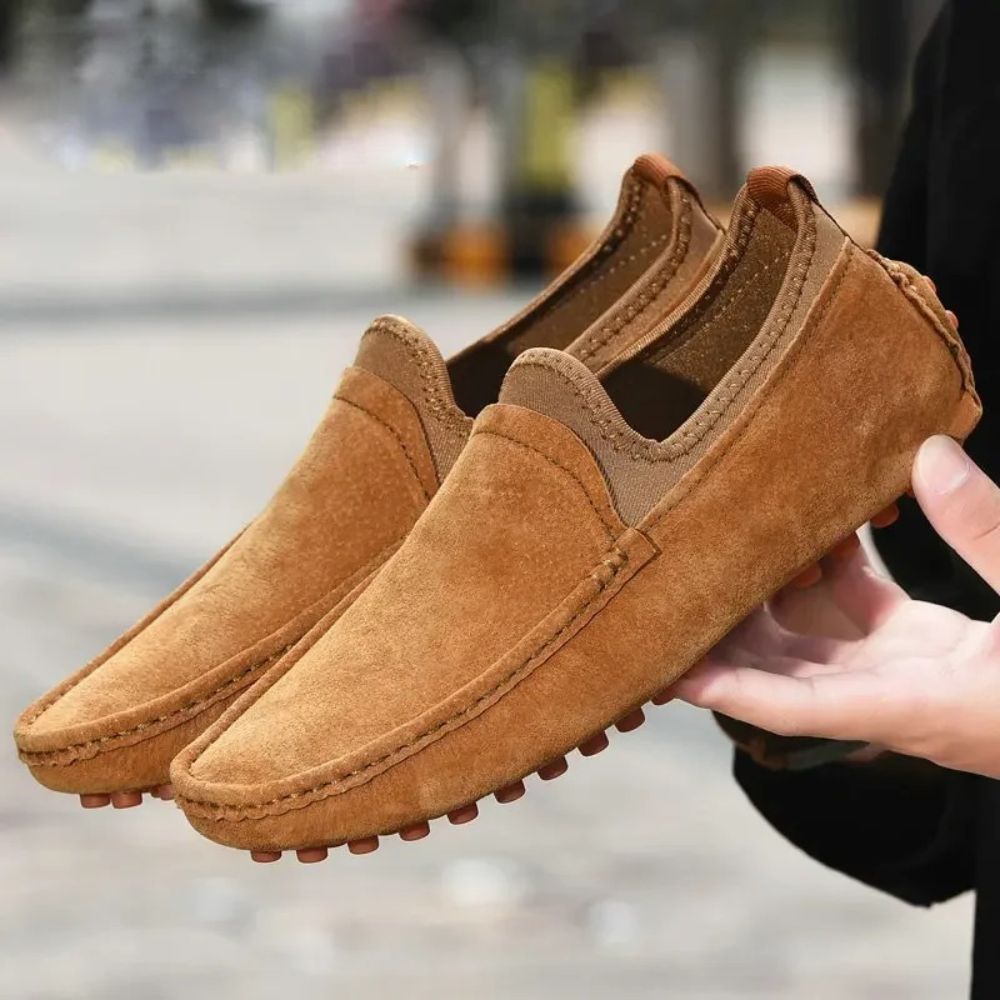Mocassins homme marron