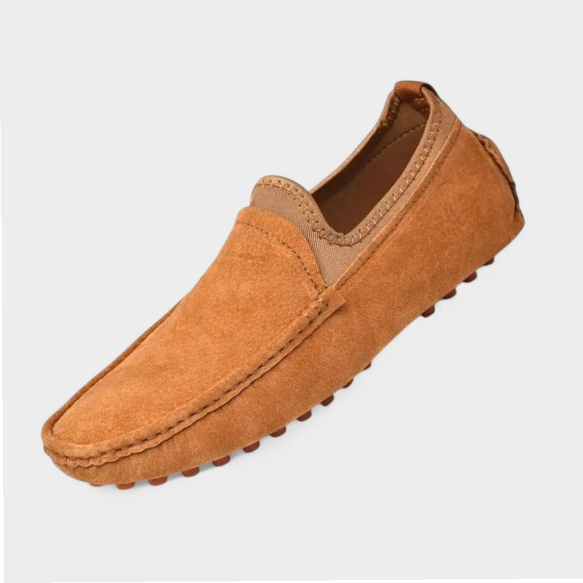 Brown men's loafers