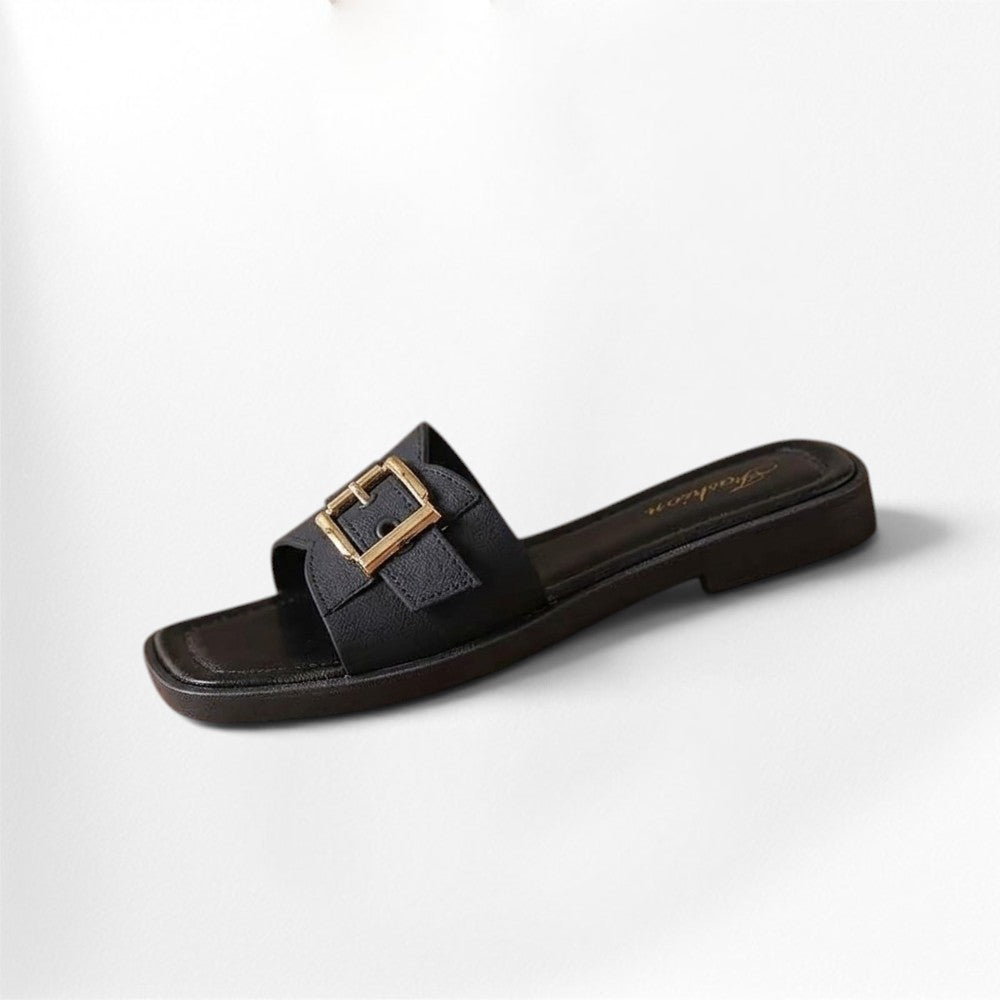Mules Élégantes Femme – Bride Réglable & Confort Estival
