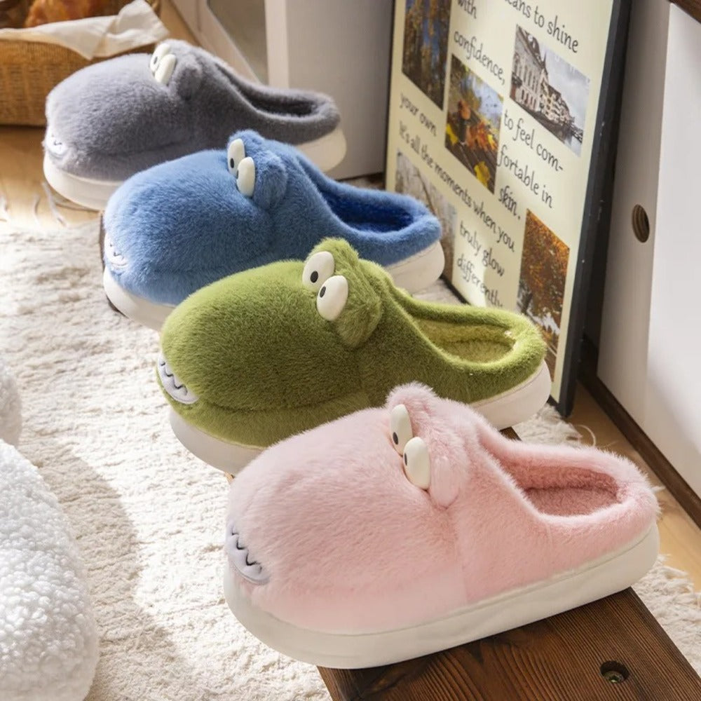 Pantoufle dinosaure