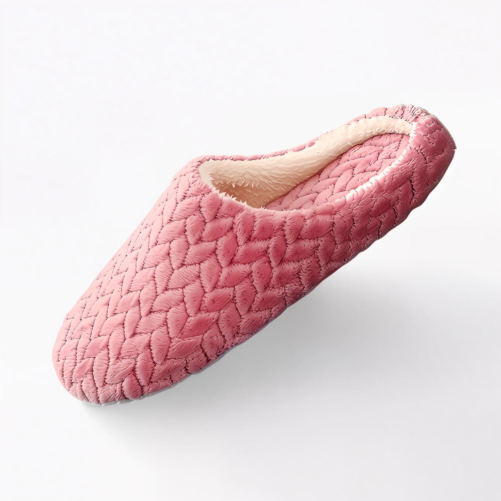 Plush slipper