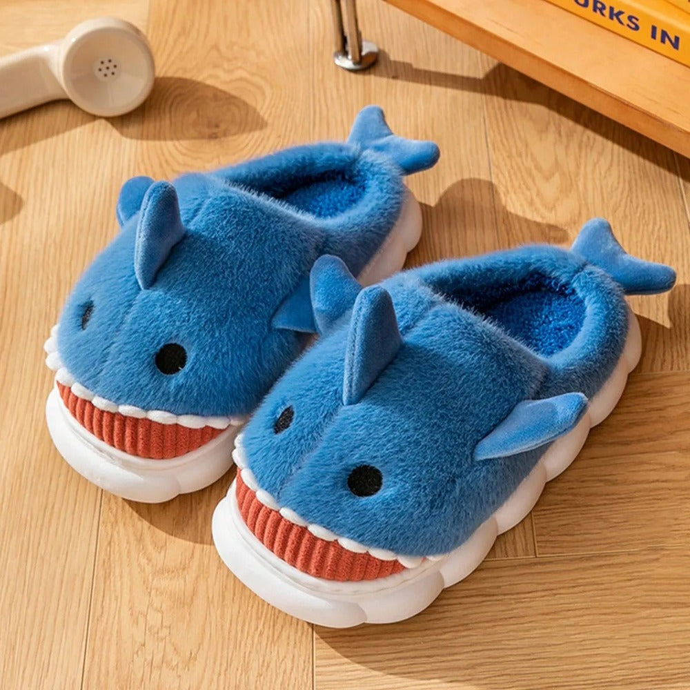 Shark slippers